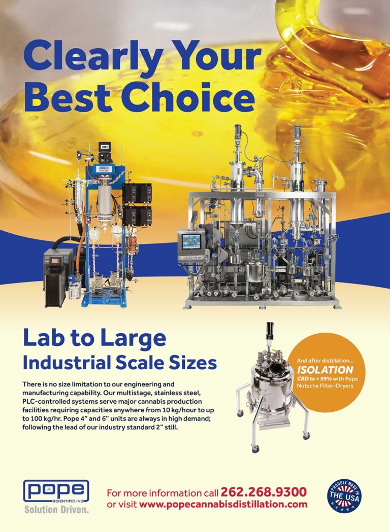 Print ad design for laboratory equipment supplier Pope Scientific